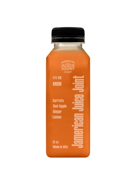 Eye-Rie Mon cold-pressed juice bottle