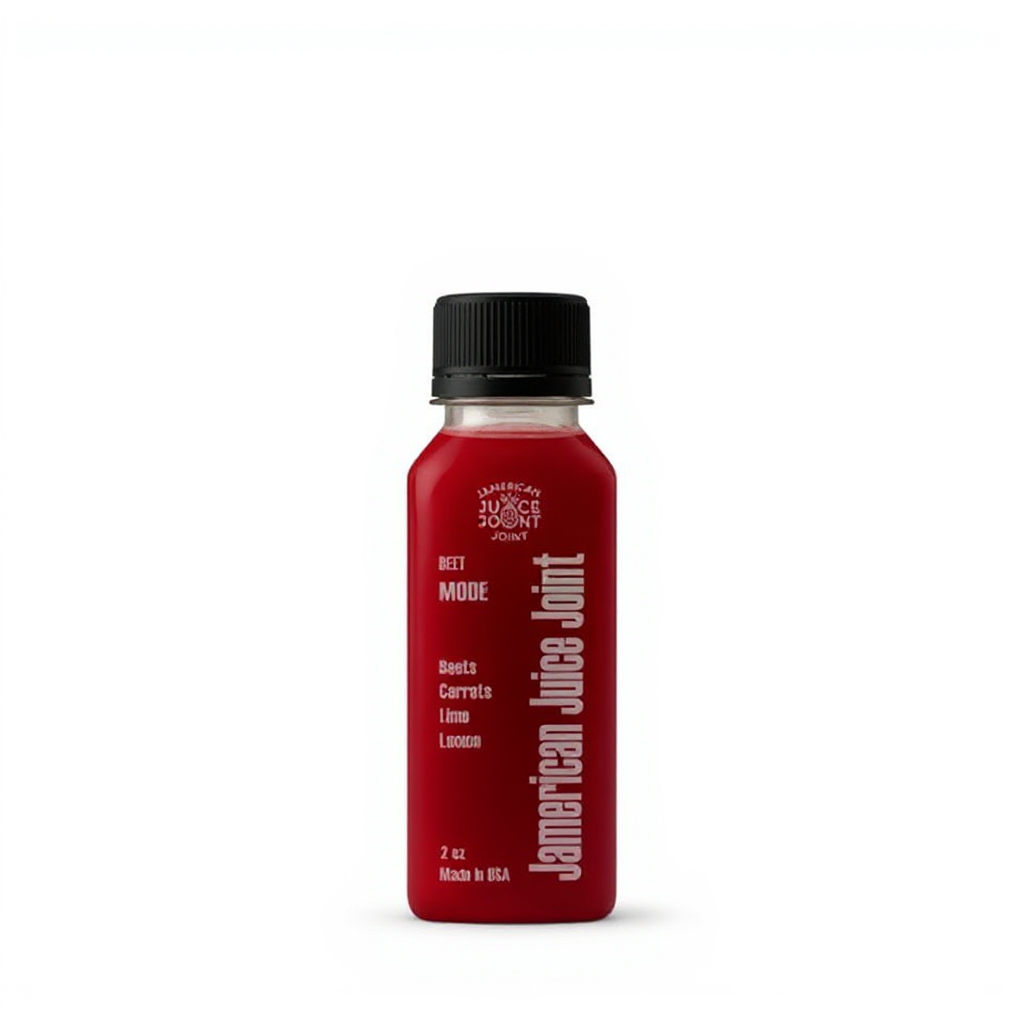 Beet Mode wellness shot bottle